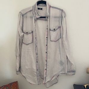 Urban Outfitters BDG oversized button down top